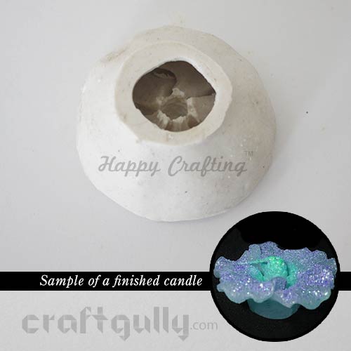 Candle Mould - Floating - Hibiscus