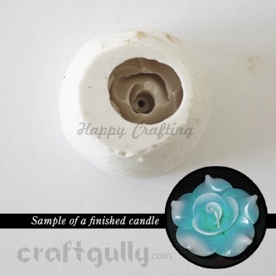 Candle Mould - Floating - Rose (Small)