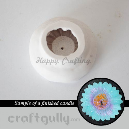 Candle Mould - Floating - Sunflower (Small)