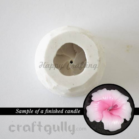 Candle Mould - Tea Light - Hibiscus