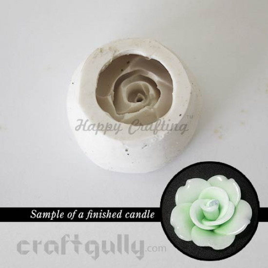 Candle Mould - Tea Light - Rose