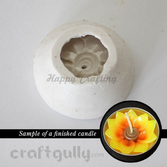 Candle Mould - Tea Light - Sunflower