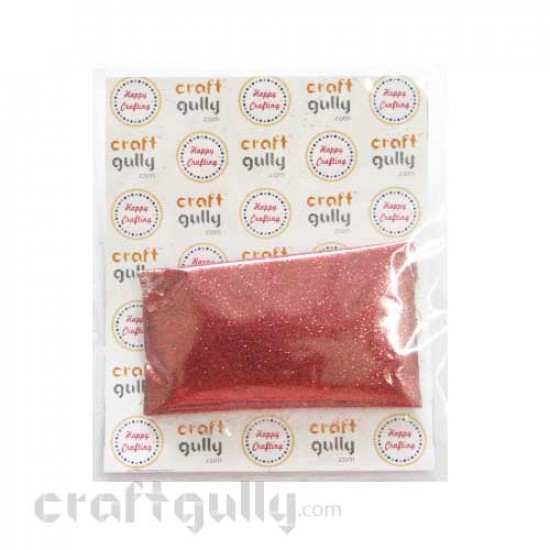 Candle Glitter - Red 10gms