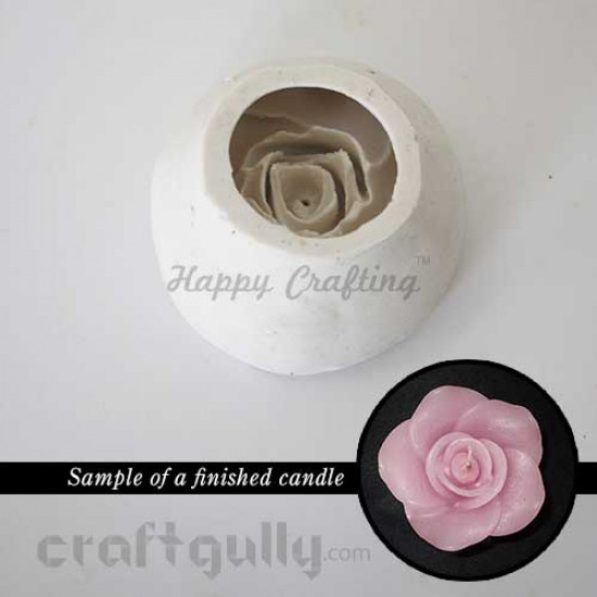 Candle Mould - Floating - Rose Bloom