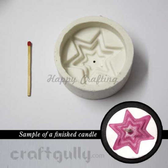 Candle Mould - Floating - Star
