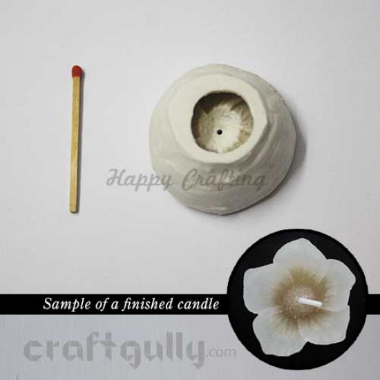 Candle Mould - Tea Light/Floating - Flora #3