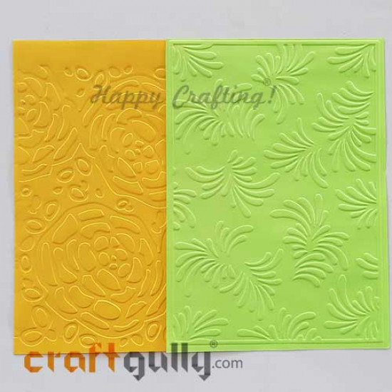 Embossed Papers A6 - #1 - Pack of 8