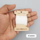 Elastic Wire 1.0mm Flat - Transparent - 10m