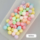 Acrylic Beads 8mm Round - Assorted - 20gms / 70 Beads