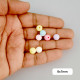 Acrylic Beads 8mm Round - Assorted - 20gms / 70 Beads