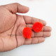 Pom Poms 25mm - Sunset Orange - Pack of 25