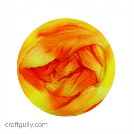 Stocking Cloth 0.6m - Shaded Golden Yellow & Orange - Pack of 1