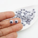 Googly Eyes 7mm - Round - 100 Pcs