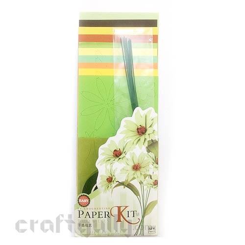 Paper Flower Kits #2 - Make 10 Flowers