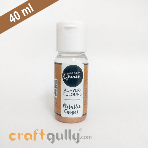 Acrylic Paints - Metallic Copper - 40ml