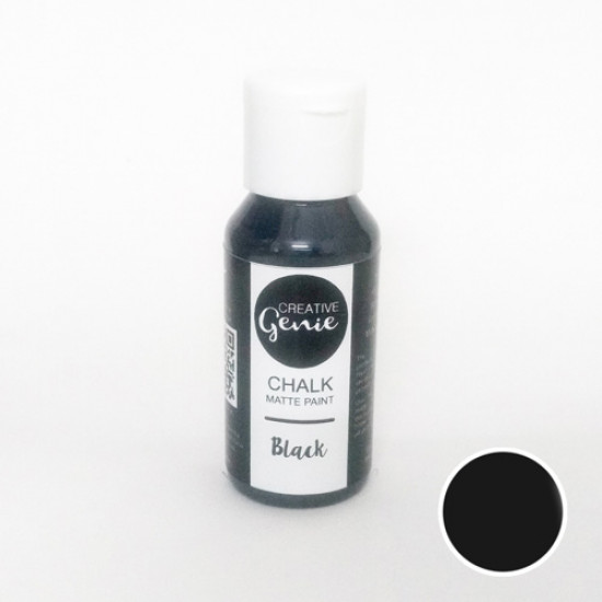 Chalk Paints - Black - 60ml Chalk Paints - Black - 60ml