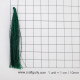 Tassels #6 - 70mm Dark Green - 12 Tassels