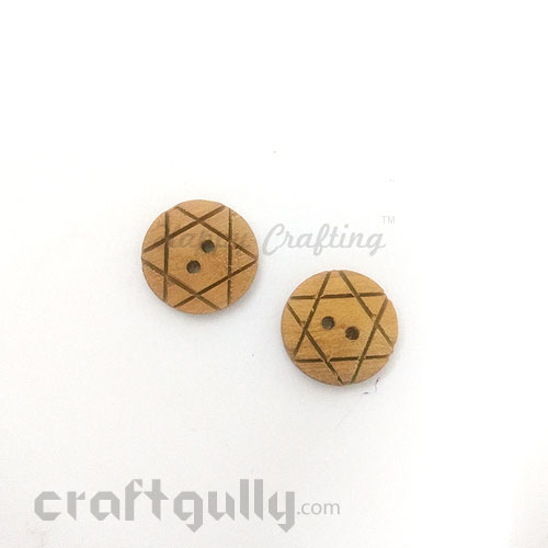 Buy 20mm Round Wooden Buttons Online. COD. Low Prices. Free Shipping.  Premium Quality.