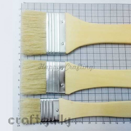 Brushes Gesso - Flat - Pack of 3