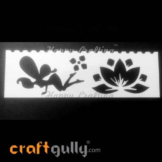 Stencils 185mm - Assorted Patterns #2 Stencils 185mm - Assorted Patterns #2