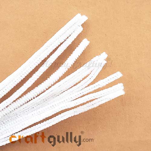 Buy White Pipe Cleaners Or Chenille Sticks Online. COD. Low Prices. Free  Shipping. Premium Quality.