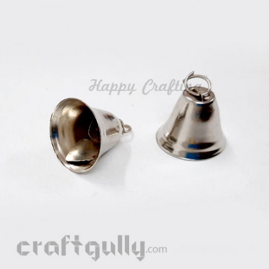 Bells #2 - 21mm - Gun Metal - 2 Bells