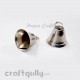 Bells #2 - 21mm - Gun Metal - 2 Bells