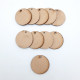 Earring Base MDF - 25mm Round - Pack of 10