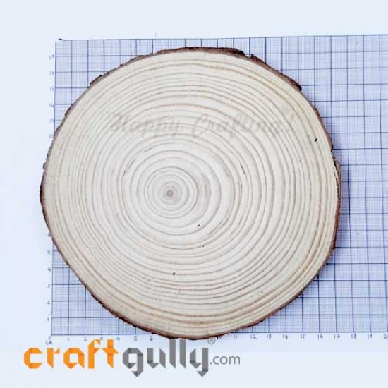 Wood Slice 170mm - Natural - Pack of 1