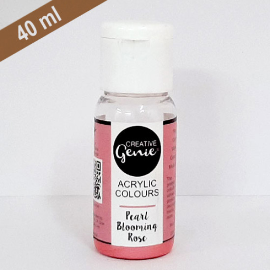 Acrylic Paints - Pearl Blooming Rose - 40ml