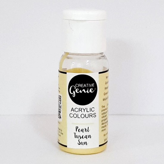Acrylic Paints - Pearl Tuscan Sun - 20ml Acrylic Paints - Pearl Tuscan Sun - 20ml