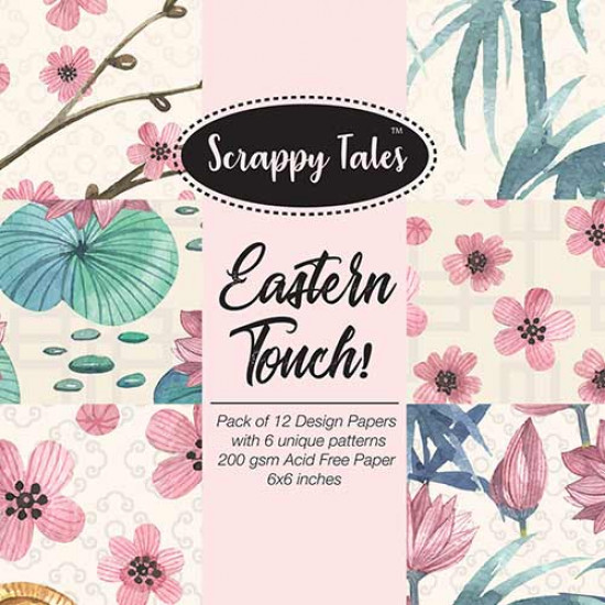 Pattern Papers 6x6 - Eastern Touch - Pack of 12