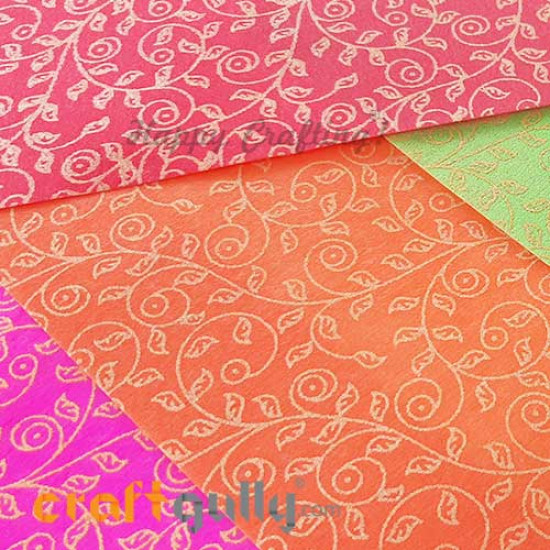 Handmade Paper - Woolly Assorted #7 - Pack of 10
