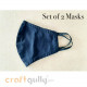 Masks - Black - Pack of 2