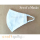 Masks - White - Pack of 2