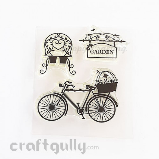 Clear Stamps #24 - 3x3 inches – Garden