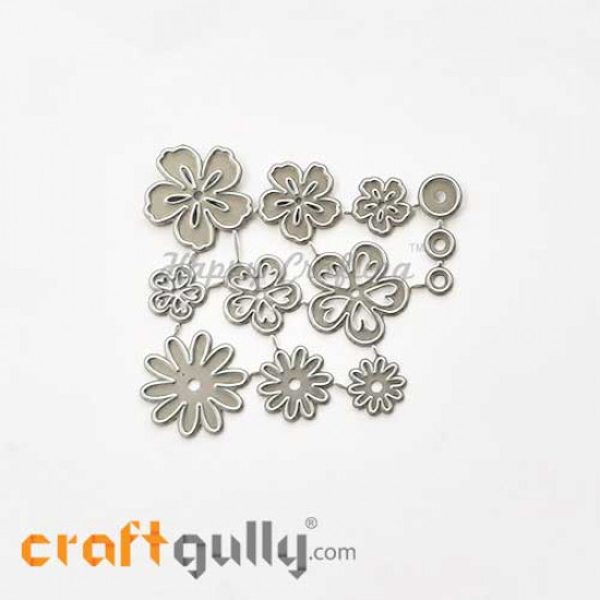 Dies - Metal - Flowers #6 - Pack of 12