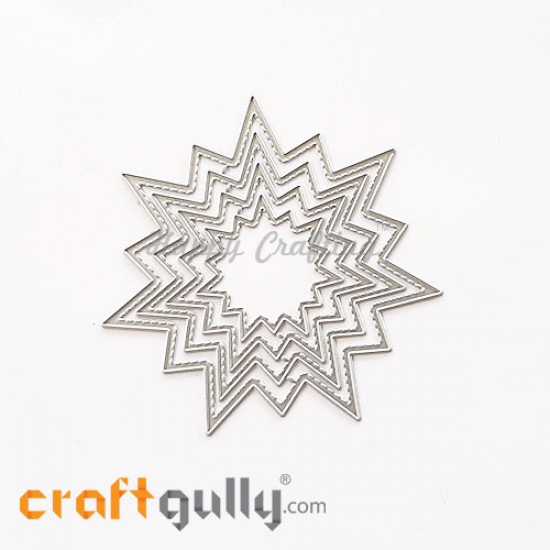 Thin Cut Dies - Star Burst - Pack of 4