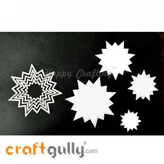 Thin Cut Dies - Star Burst - Pack of 4 Thin Cut Dies - Star Burst - Pack of 4