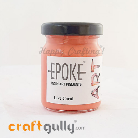 Epoke Art Pigment Paste - Opaque Live Coral - 75g