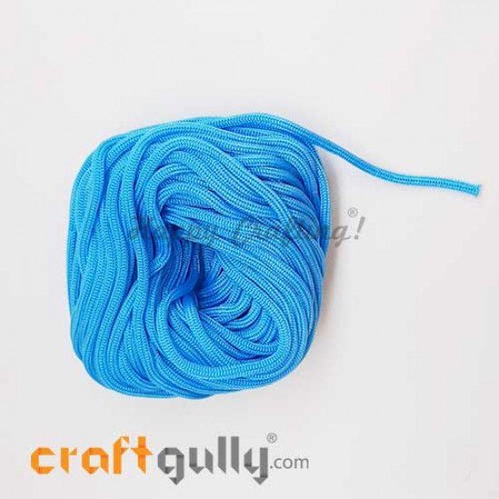 Cords 3mm Nylon - Macrame - Sky Blue - 10 meters