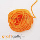 Cords 3mm Nylon - Macrame - Pumpkin Orange - 10 meters