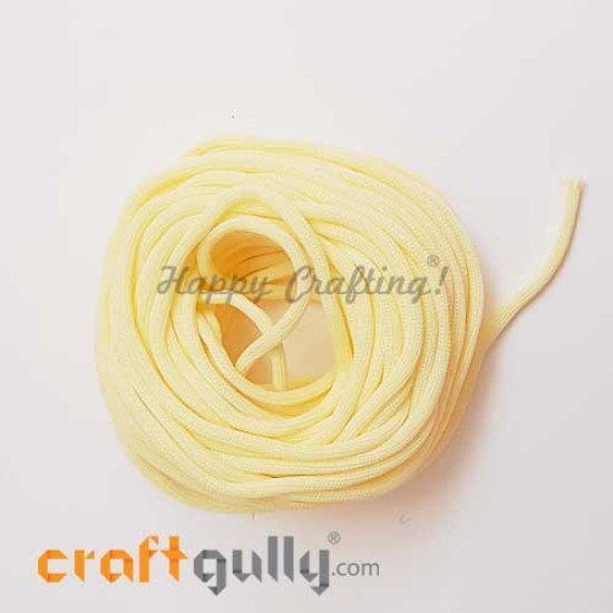 Cords 3mm Nylon - Macrame - Light Yellow - 10 meters