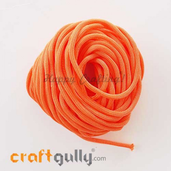 Cords 3mm Nylon - Macrame - Coral Orange - 10 meters