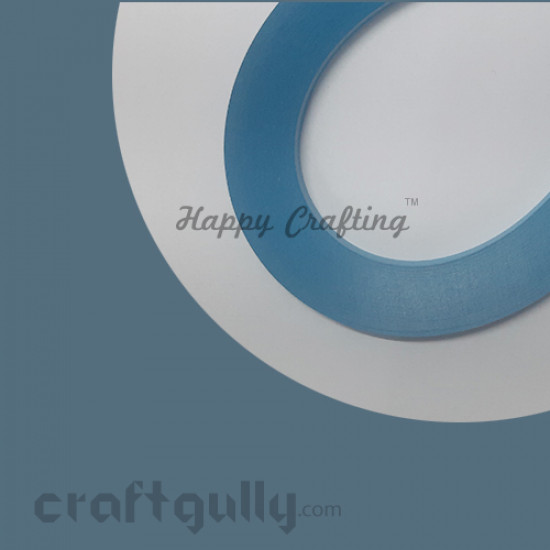 Quilling Strips 3mm Steel Blue - 17inch - 100 Strips