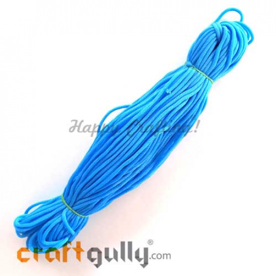 Cords 3mm Nylon - Macrame - Sky Blue - 150 gms