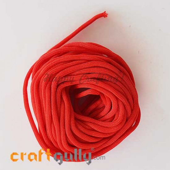 Cords 3mm Nylon - Macrame - Red - 10 meters