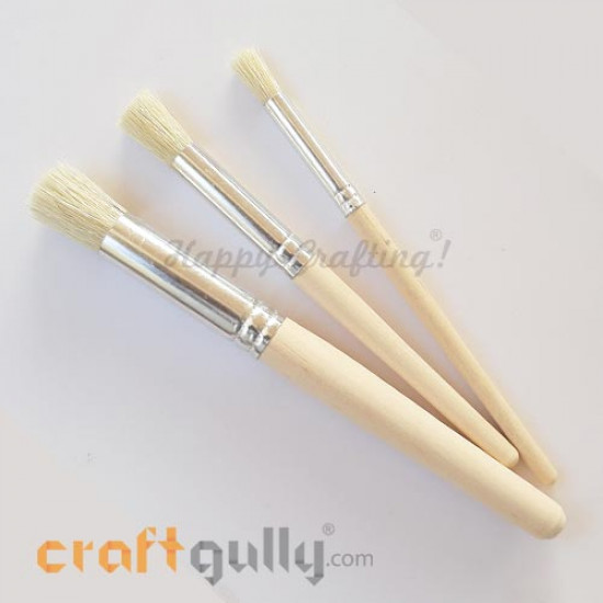 Brushes - Stenciling #2 - Set of 3