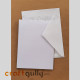 Blank Cards And Envelopes - White - 5 Sets