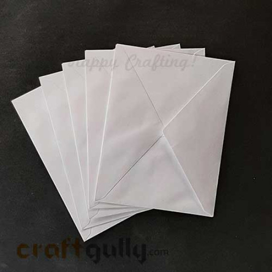 Blank Cards And Envelopes - White - 5 Sets